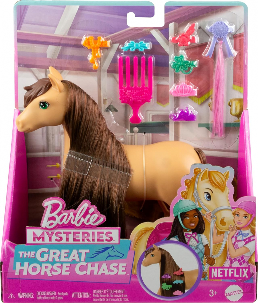 Barbie Mysteries The Great Horse Chase toy horse Pepper