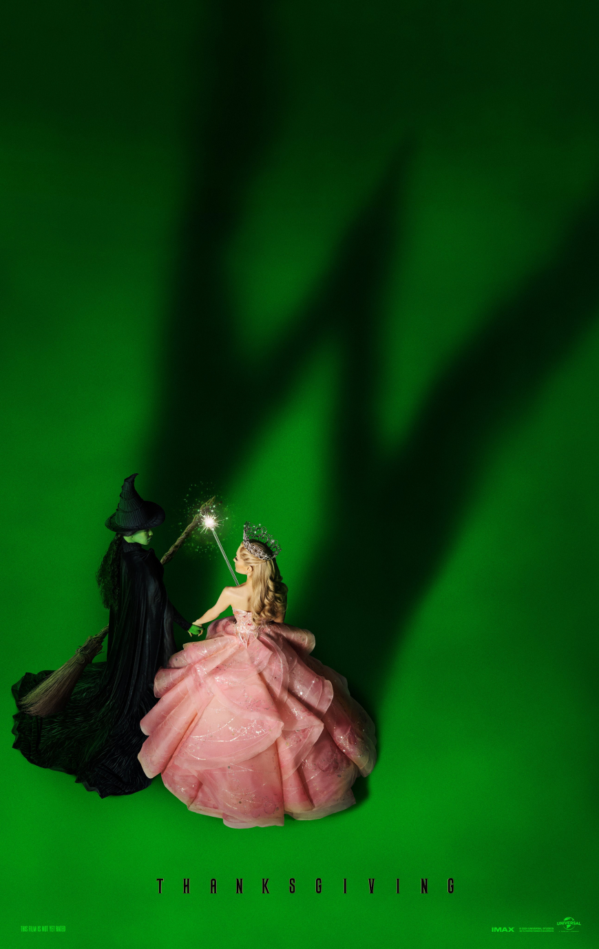 Wicked movie poster 2024