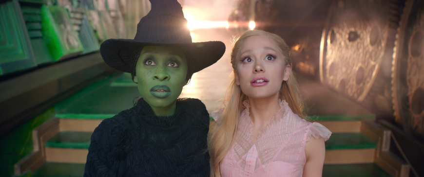 Wicked movie 2024 Ariana Grande as Glinda pictures (screencaps)