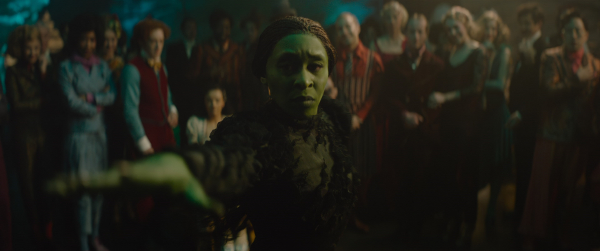Wicked movie 2024 Cynthia Erivo as Elphaba pictures (screencaps)