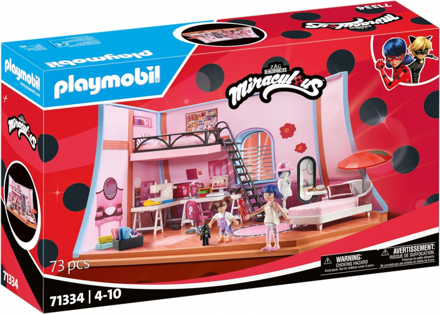Playmobil Miraculous: Marinette's Loft