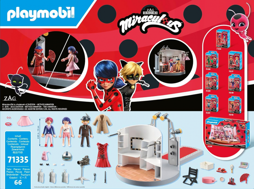 Playmobil Miraculous: Fashion Show in Paris