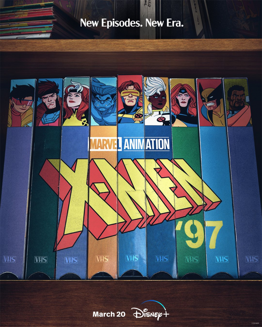 X Men 97 VHS poster
