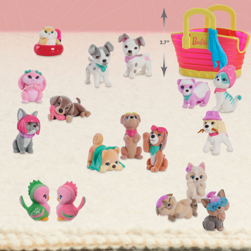 Barbie Pets Mini Collectible Blind Bag Figures 2024