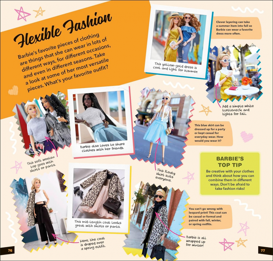 Barbie Pocket Fashion Expert book