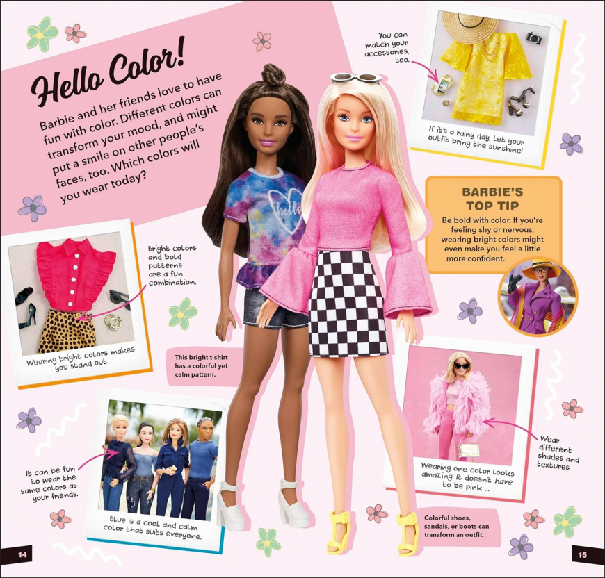 Barbie Pocket Fashion Expert book