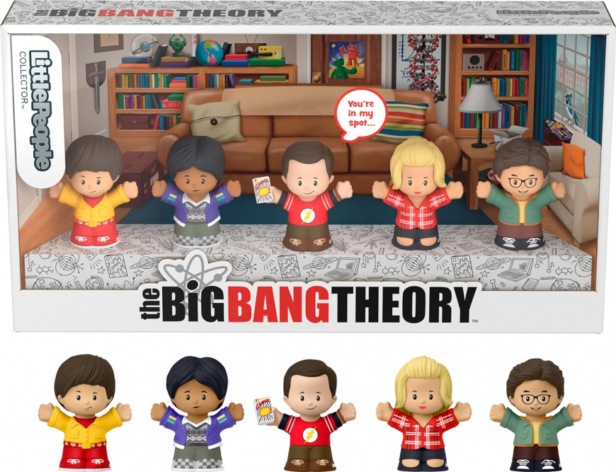 Little People Collector The Big Bang Theory in a Display Box