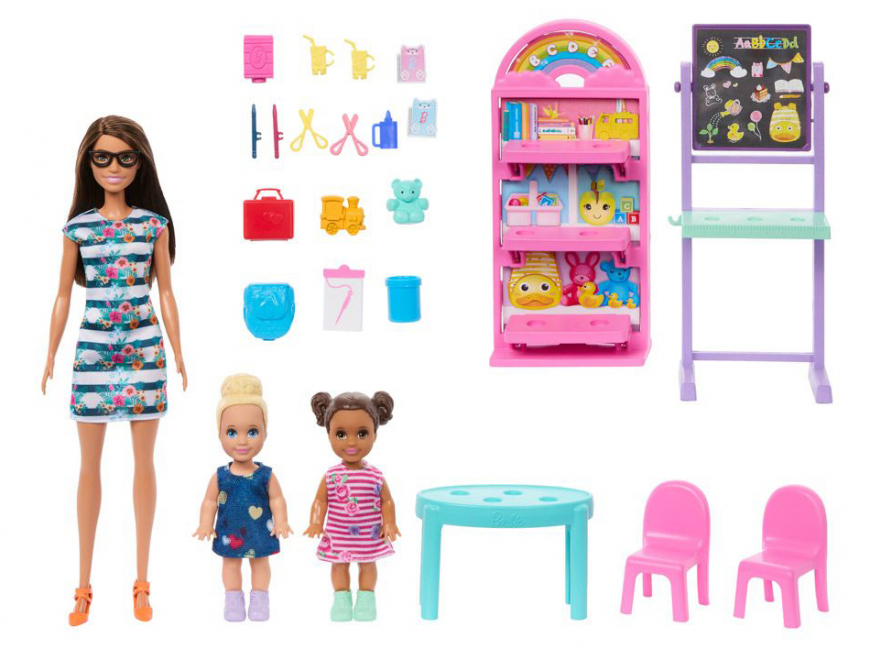 Barbie Preschool Classroom Playset 2024