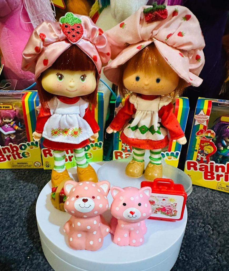 New Strawberry Shortcake fashion doll 2024 in real life photo