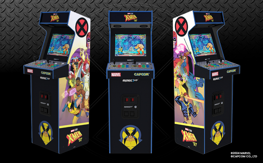 Arcade1Up Marvel Vs. Capcom 2 X-Men ‘97 Edition Deluxe Arcade Machine