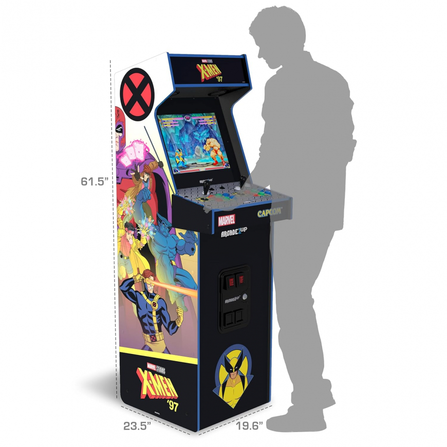 Arcade1Up Marvel Vs. Capcom 2 X-Men ‘97 Edition Deluxe Arcade Machine