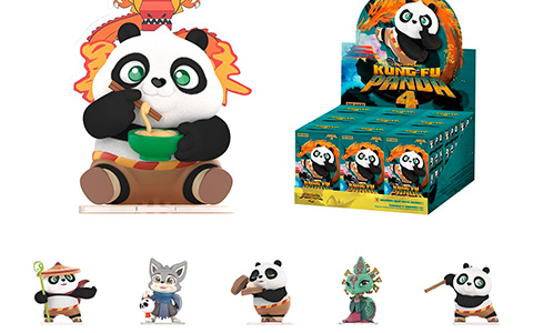 POP MART Kung Fu Panda 4 Blind Box Figures