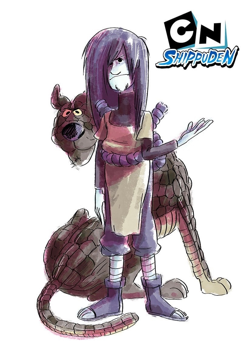 Cartoon Network Shippuden art