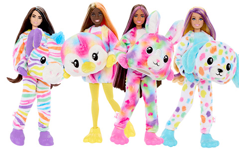 Barbie Cutie Reveal Colour Dream Series 7 dolls 2024