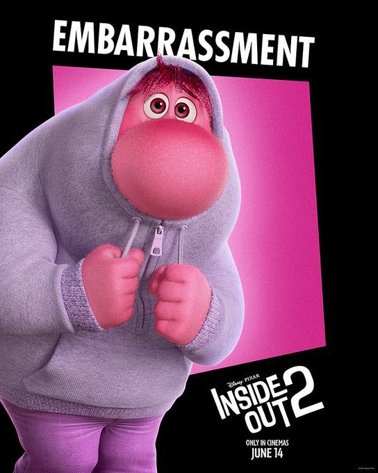 Inside Out 2 character posters