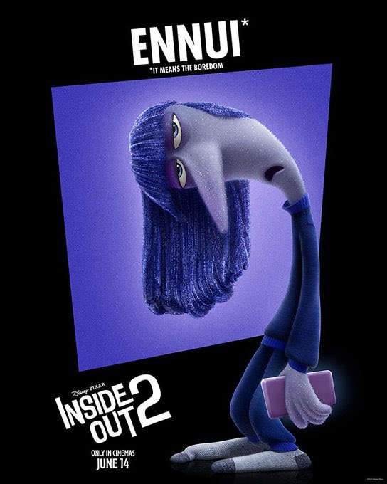 Inside Out 2 character posters