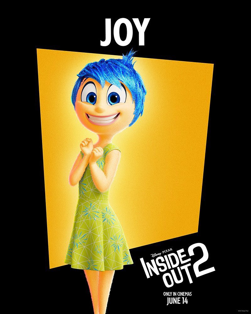 Inside Out 2 character posters