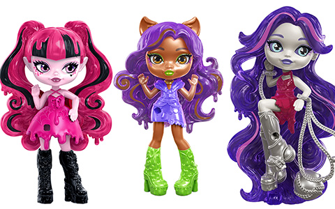 Monster High Potions mini dolls - Monster High fright sized ghouls