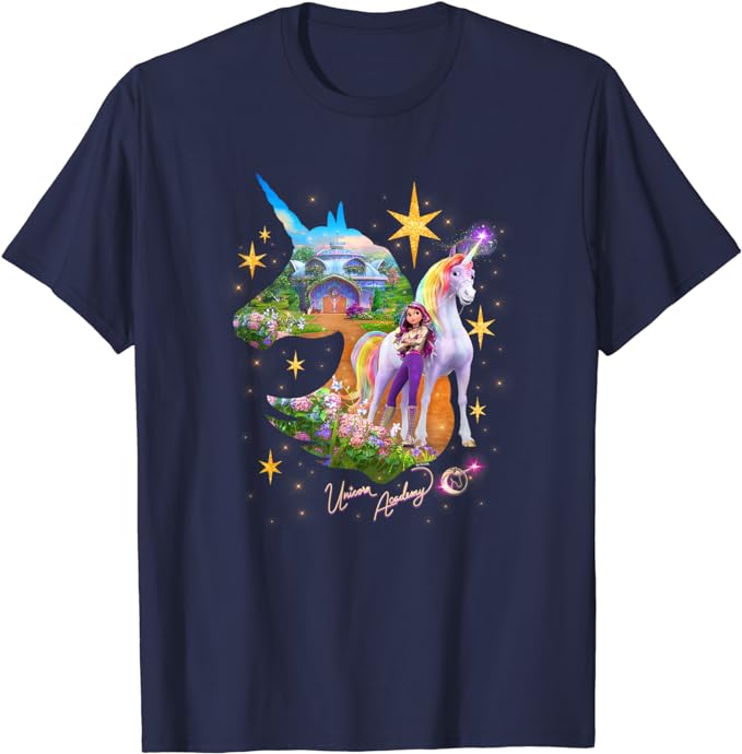 Unicorn Academy t-shirts, phone cases and other official merch