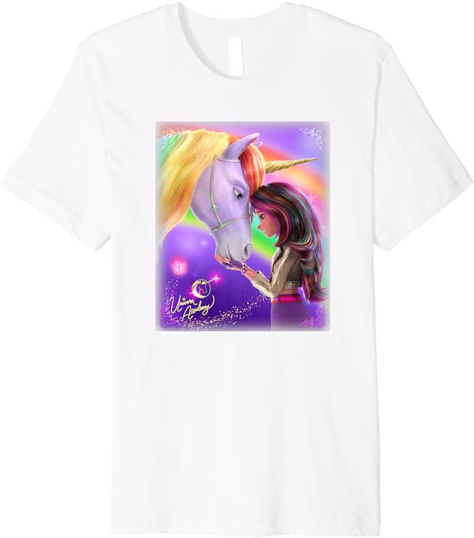 Unicorn Academy t-shirts, phone cases and other official merch