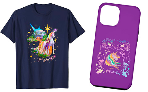 Unicorn Academy t-shirts, phone cases and other official merch