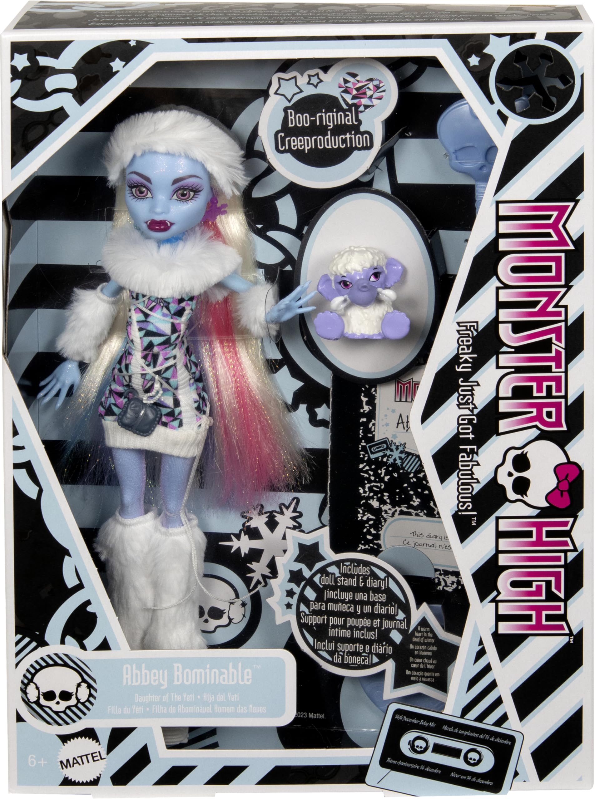 Monster High Creeproduction wave 2 dolls 2024 Spectra Vondergeist, Abbey  Bominable and Ghoulia Yelps 