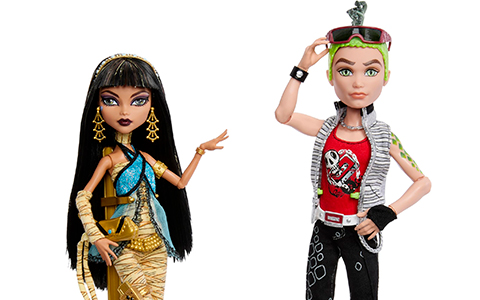 Monster High Creeproduction Cleo de Nile and Deuce Gorgon 2 pack dolls 2024