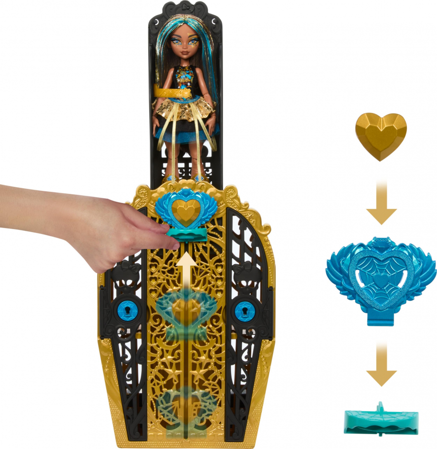 Monster High Skulltimate Secrets series 4 Monster Mysteries Cleo de Nile doll