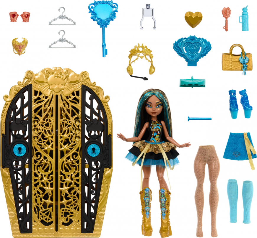 Monster High Skulltimate Secrets series 4 Monster Mysteries Cleo de Nile doll