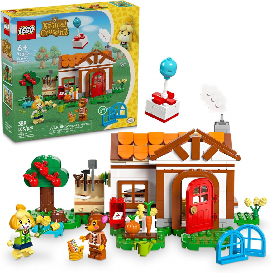 LEGO Animal Crossing Isabelle’s House Visit  77049