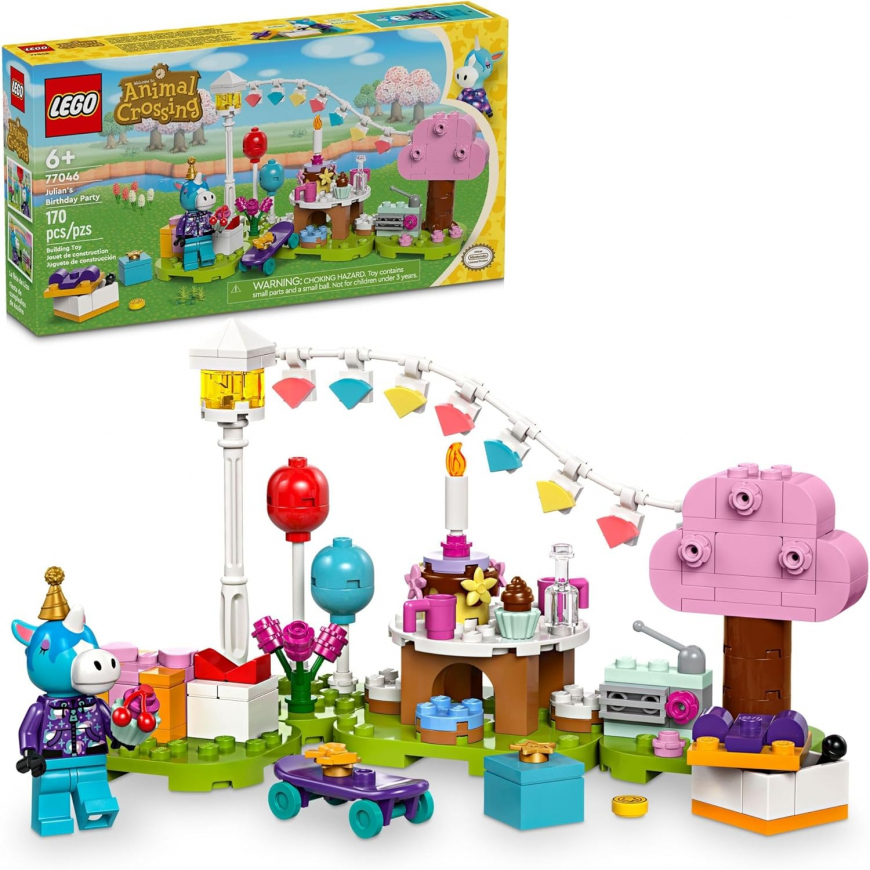 LEGO Animal Crossing Julian’s Birthday Party 77046