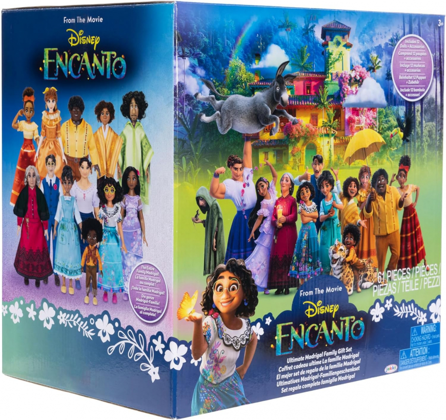 Disney Encanto Ultimate Madrigal Family Dolls Gift Set with 12 Dolls