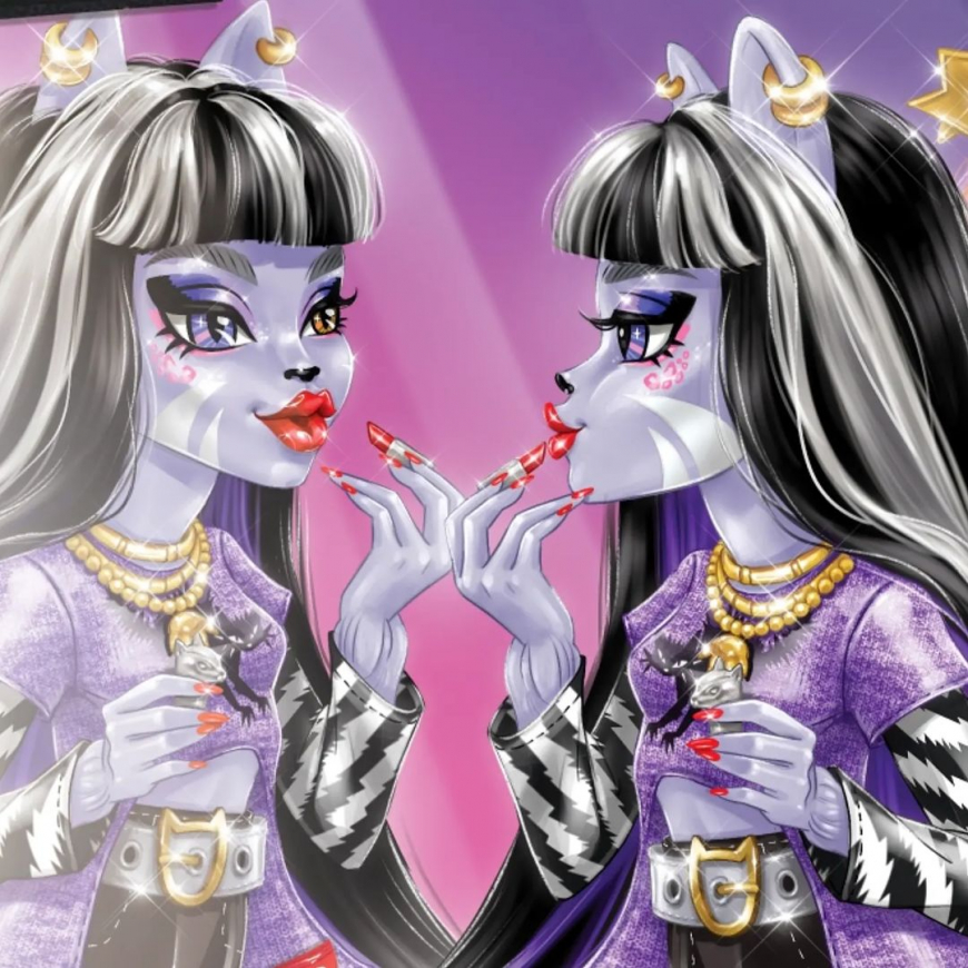 Official Monster High Hissfits art from Darko Dordevic