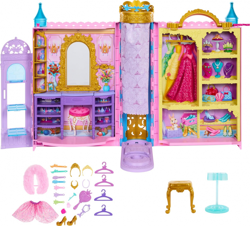 Mattel Disney Princess Closet Playset