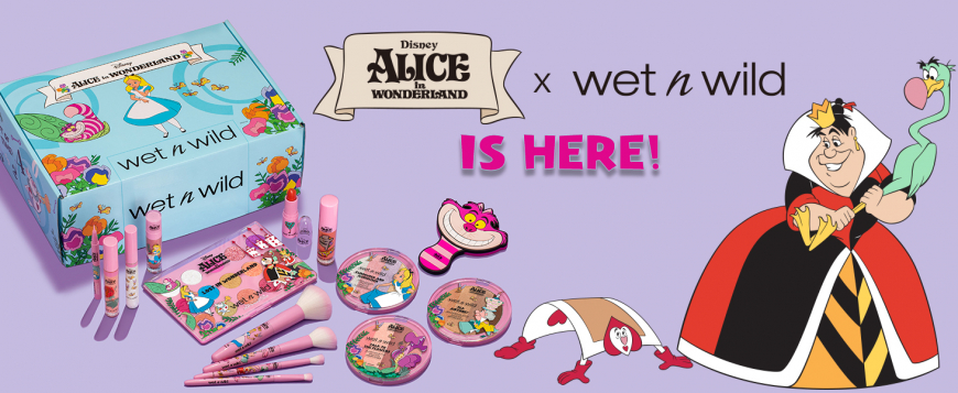 Wet n Wild Alice in Wonderland Limited Edition box