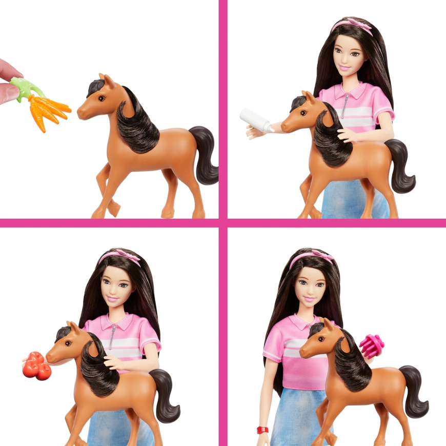 Barbie Mysteries The Great Horse Chase Renees Small Horse Nurturing Playset