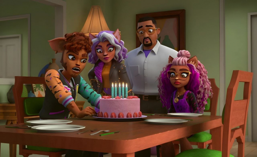 Monster High G3 animated series season 2 Wolf family