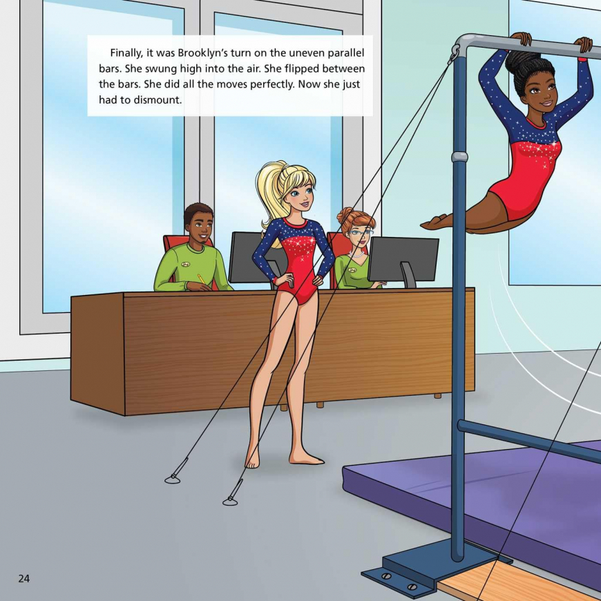 Barbie: You Can Be A Gymnast Sticker Book