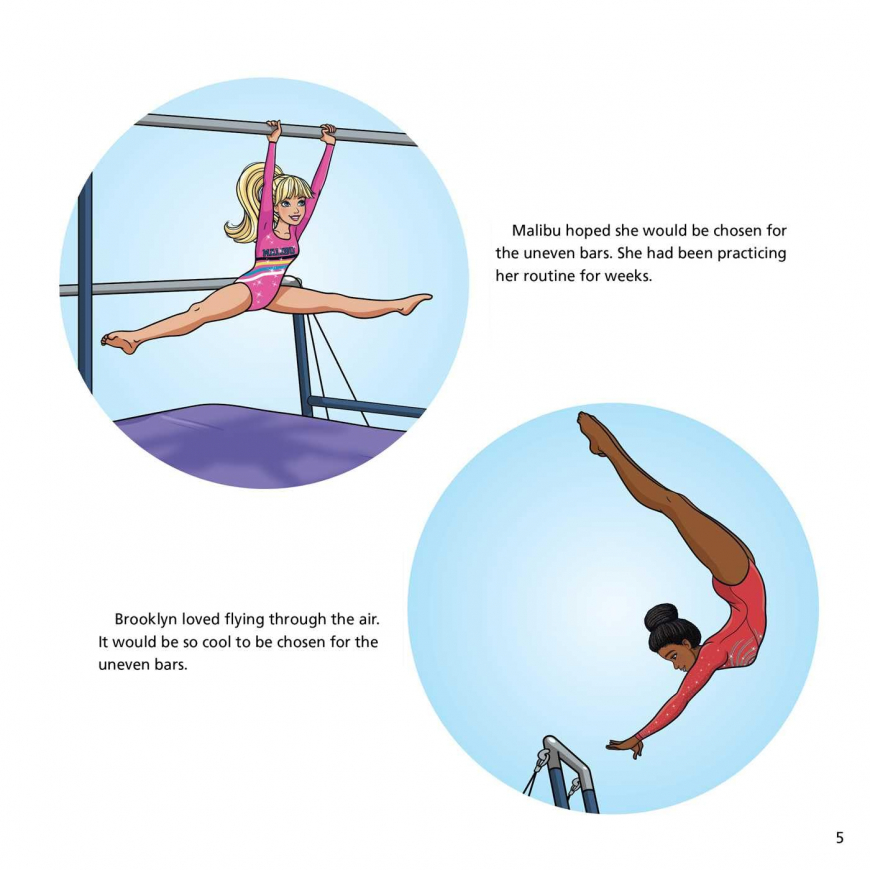 Barbie: You Can Be A Gymnast Sticker Book