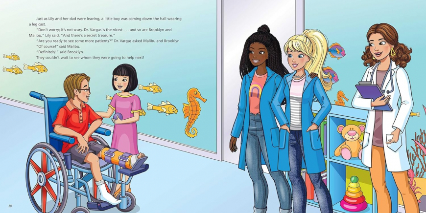 Barbie: You Can Be A Doctor Sticker Book