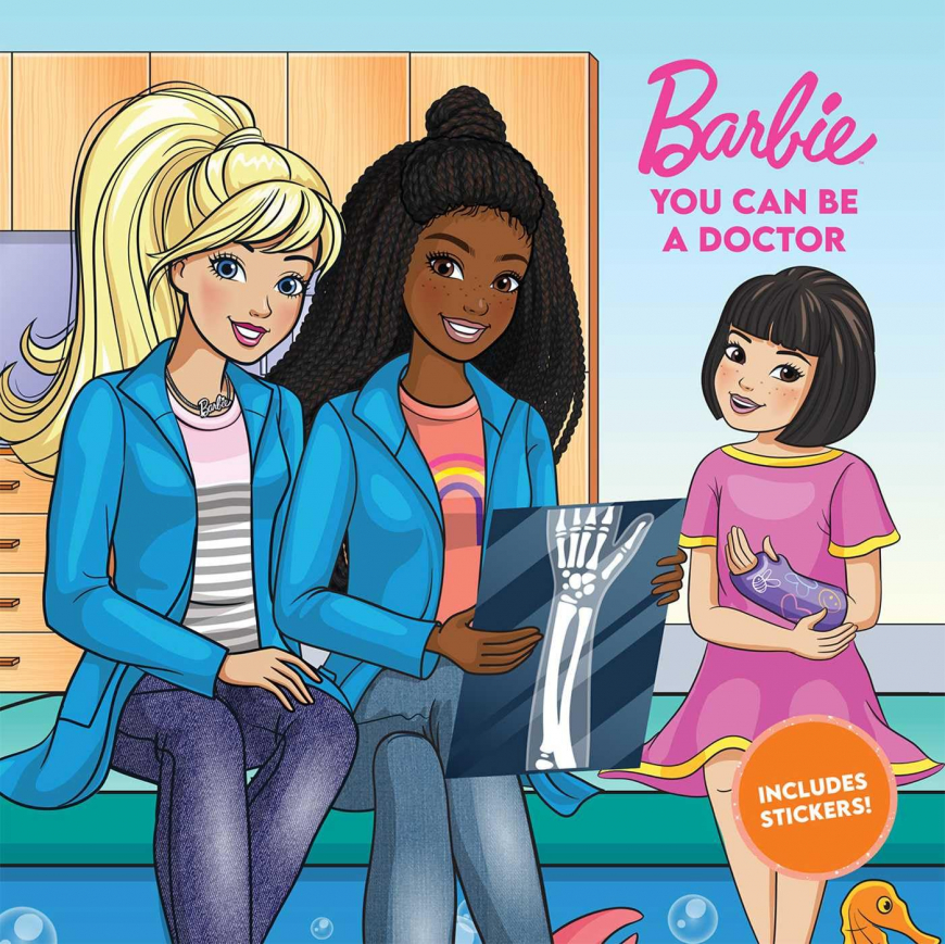 Barbie: You Can Be A Doctor Sticker Book