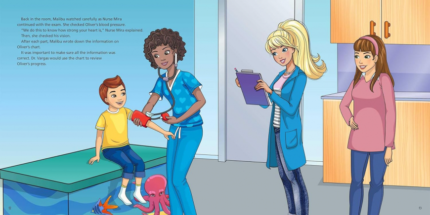 Barbie: You Can Be A Doctor Sticker Book