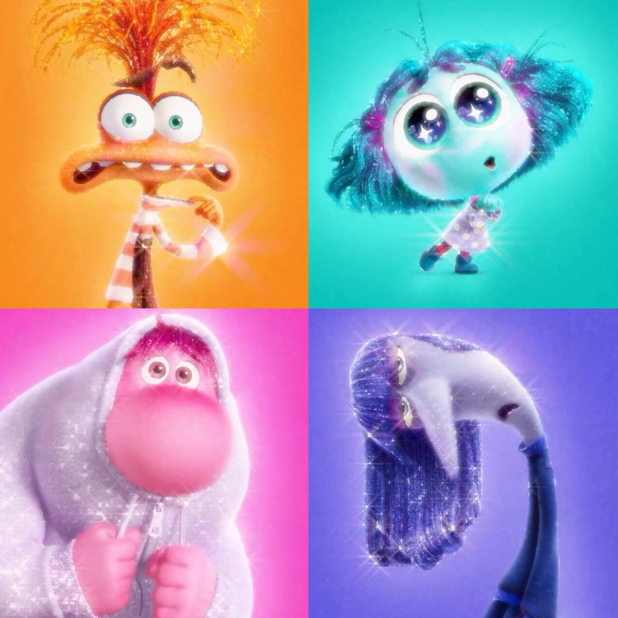 Inside out 2 new emotions