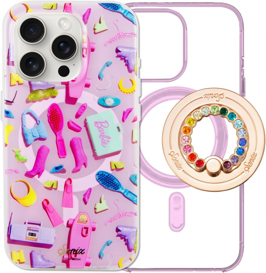 Barbie x Sonix 2024 accessories for iPhone