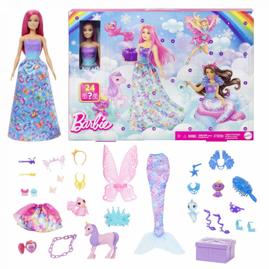 Barbie Dreamtopia Advent Calendar 2024