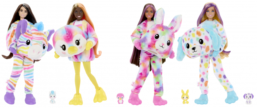 Barbie Cutie Reveal Colour Dream Series 2024 dolls