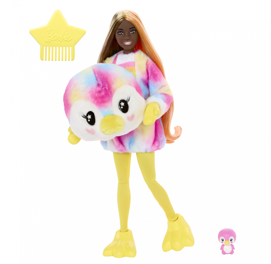 Barbie Cutie Reveal Color Dreams Series Penguin doll