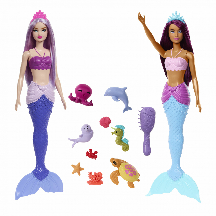 Barbie A Touch of Magic Mermaid 2-pack dolls 2024