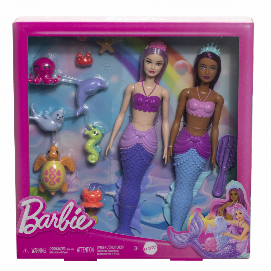 Barbie A Touch of Magic Mermaid 2-pack dolls 2024