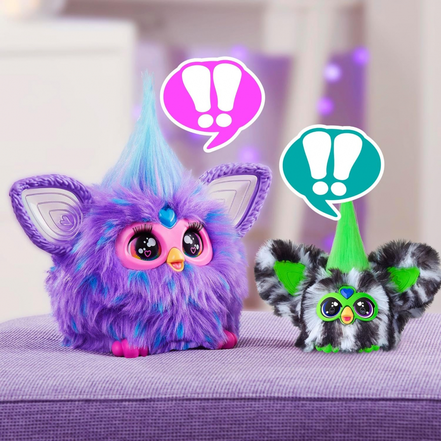 Furby Furblets Fierce & Fabulous 2 Pack, Greenie-Meanie & May-May